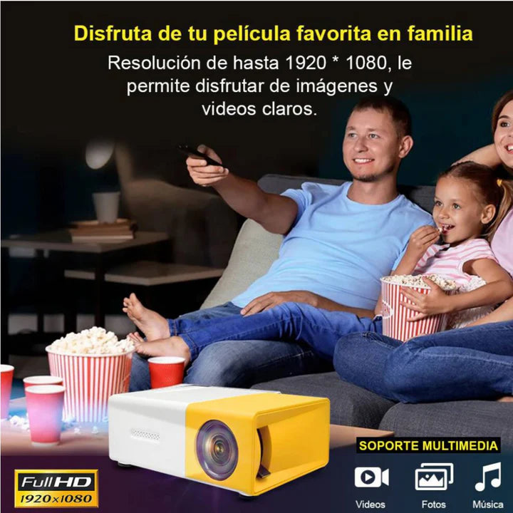 (SUPER PROMOCION) Mini Proyector Led De Video