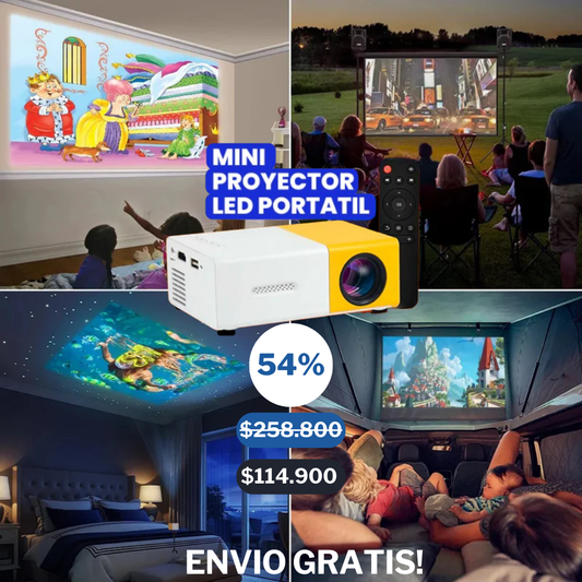 (SUPER PROMOCION) Mini Proyector Led De Video